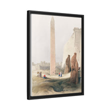 Luxor city on the east bank of the Nile River in southern Egypt illustration by David Roberts (1796–1864)