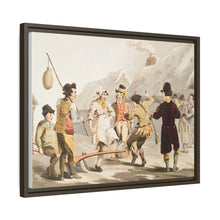 Illustration of the fool plough from The Costume of Yorkshire (1814) by George Walker