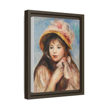 Mädchen mit rosa Haube (Jeune fille au chapeau rose) (1894) von Pierre-Auguste Renoir