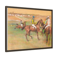 Caballos de carreras (ca. 1885-1888) de Edgar Degas 