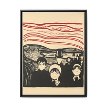 Edvard Munch's Anxiety (Angst) (1896) - NOMADEN ART GALLERY