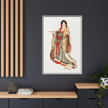 Benten (Goddess of Love) (18th–19th century), vintage Japanese woman illustration by Katsushika Hokusai. - NOMADEN ART GALLERY