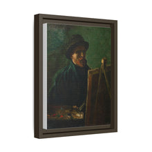 Vincent van Gogh's Self-Portrait with Dark Felt Hat at the Easel (1886) - NOMADEN ART GALLERY