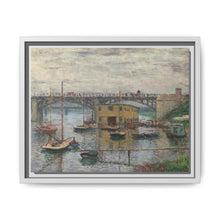 Claude Monet's Bridge at Argenteuil on a Gray Day (1876) - NOMADEN ART GALLERY