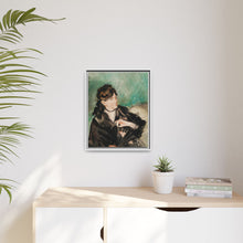 Retrato de Berthe Morisot con un abanico (1874) de Édouard Manet.