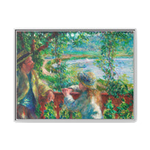 Near the Lake (1879–1890) by Pierre-Auguste Renoir - NOMADEN ART GALLERY