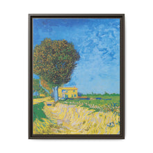 Vincent van Gogh's Avenue at Arles with houses (1888) - NOMADEN ART GALLERY