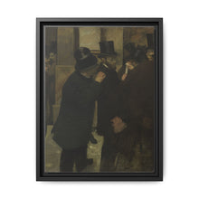 Portraits at the Stock Exchange (1878-1879) by Edgar Degas - NOMADEN ART GALLERY