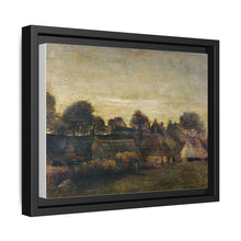 Farming Village at Twilight (1884) by Vincent Van Gogh. Original from The Rijksmuseum. - NOMADEN ART GALLERY