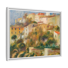 Casas en una colina (Groupe de maisons sur un coteau) de Pierre Auguste Renoir 