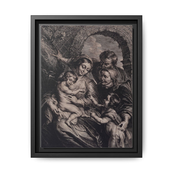 Saint Mary (the Blessed Virgin) and Saint Joseph with the Christ Child, Saint John the Baptist and Saint Elisabeth. - NOMADEN ART GALLERY
