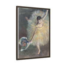 Fin de arabesco (1876) de Edgar Degas 