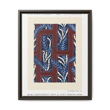 Art Nouveau Flower pattern pochoir print in oriental style. Original from our own 1914 edition of Samarkande - NOMADEN ART GALLERY