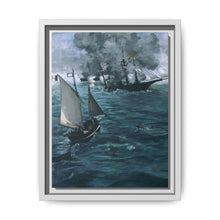 The Battle of the Kearsarge and the Alabama by Édouard Manet - NOMADEN ART GALLERY