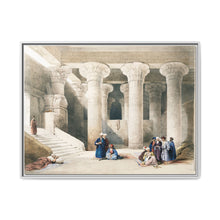 Temple of Egyptian illustration by David Roberts (1796–1864) - NOMADEN ART GALLERY