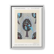 Art Nouveau bird pattern pochoir print in oriental style - NOMADEN ART GALLERY