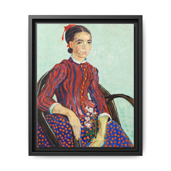 La Mousmé (1888) by Vincent Van Gogh. - NOMADEN ART GALLERY