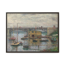Claude Monet's Bridge at Argenteuil on a Gray Day (1876) - NOMADEN ART GALLERY
