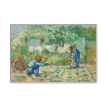 First Steps, after Millet (1890) by Vincent Van Gogh - NOMADEN ART GALLERY