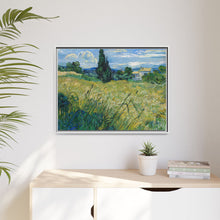 Vincent van Gogh's Green Wheat Field with Cypress (1889) - NOMADEN ART GALLERY