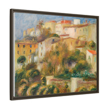 Casas en una colina (Groupe de maisons sur un coteau) de Pierre Auguste Renoir 