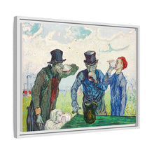 The Drinkers (1890) by Vincent Van Gogh. Original from the Art Institute of Chicago - NOMADEN ART GALLERY