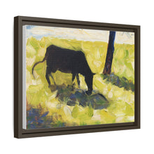 Black Cow in a Meadow (ca. 1881) by Georges Seurat