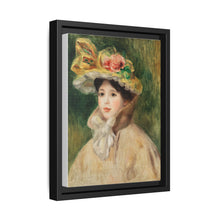 Woman with Capeline (Femme Ã la capeline) (early 1890s) by Pierre-Auguste Renoir - NOMADEN ART GALLERY