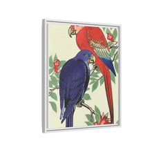 Red and a blue parrot (1925 - 1936) by Ohara Koson