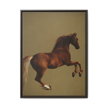 Whistlejacket is an oil-on-canvas painting from about 1762 showing the Marquess of Rockingham's racehorse, rearing up against a blank background. - NOMADEN ART GALLERY