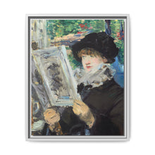 Woman Reading (ca. 1880–1881) by Édouard Manet. - NOMADEN ART GALLERY
