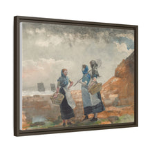 Three Fisher Girls, Tynemouth (1881) by Winslow Homer