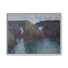 Rocks at Port-Goulphar, Belle-Île by Claude Monet - NOMADEN ART GALLERY