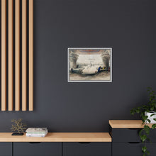 Ancient Egypt Art Print: Edfou Temple Portico View by David Roberts - Wall Art Canvas Print