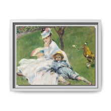 Pierre-Auguste Renoir's Madame Monet and Her Son (1874) - NOMADEN ART GALLERY