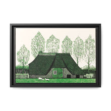 Farmhouse with thatched roof (1919) by Julie de Graag - NOMADEN ART GALLERY
