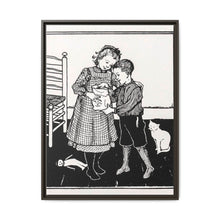 A boy and a girl by Julie de Graag - NOMADEN ART GALLERY