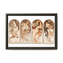 Alphonse Maria Mucha's The Seasons (1897). Famous Art Nouveau artwork - NOMADEN ART GALLERY