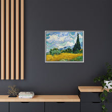 Vincent Van Gogh's Wheat Field with Cypresses (1889). Famous painting, original from the MET Museum - NOMADEN ART GALLERY
