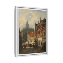 Dutch Street Scene (c. 1850–55) by Cornelis Springer