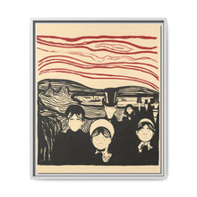Edvard Munch's Anxiety (Angst) (1896) - NOMADEN ART GALLERY