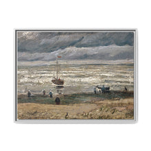 Vincent van Gogh's Beach at Scheveningen in Stormy Weather (1882) - NOMADEN ART GALLERY