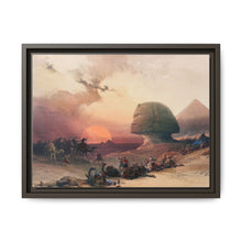 Approach of the simoom Desert of Gizeh illustration by David Roberts (1796–1864) - NOMADEN ART GALLERY