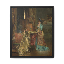 The Visit (c. 1870) by Alfred Stevens: A Glimpse into 19th-Century Elegance - NOMADEN ART GALLERY