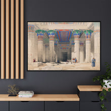 Grand Portico of the Temple of Philae Nubia illustration by David Roberts (1796–1864)