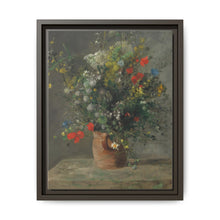Flowers in a Vase (c. 1866) painting in high resolution by Pierre-Auguste Renoir - NOMADEN ART GALLERY