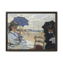 Claude Monet's The Beach at Trouville (1870) - NOMADEN ART GALLERY