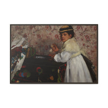 Edgar Degas's Portrait of Mlle Hortense Valpinçon (c. 1871) - NOMADEN ART GALLERY