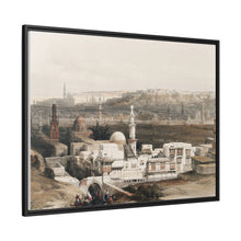 Suez Desert View: Cairo's Citzenib Gate by David Roberts - Antique Wall Art