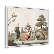 Illustration of leech finders from The Costume of Yorkshire (1814) by George Walker